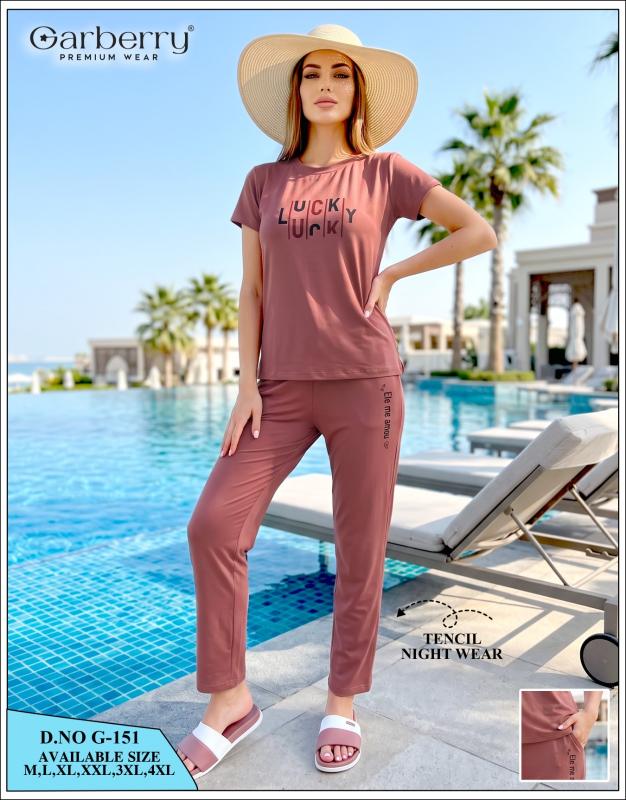 Garberry G-151 tensil night dress wholesale in delhi